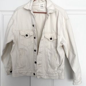 Cotton On White Jean Jacket